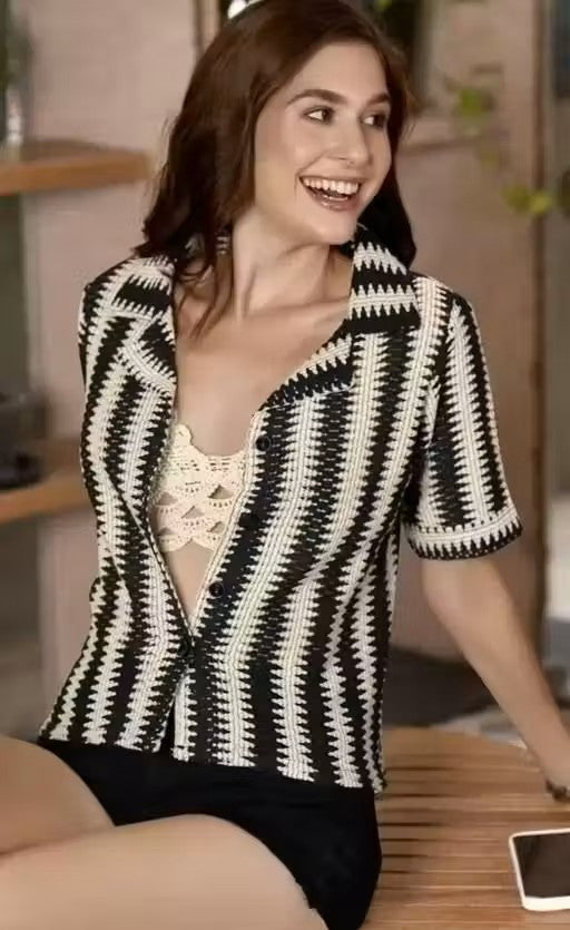 Classic Stripe Cotton Shirt – Everyday Casual Essential