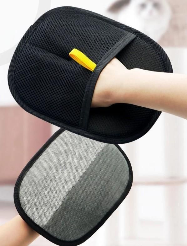 Pet Hair Removal Gloves (Pack of 1 or 2) | Fur & Lint Remover for Dogs & Cats