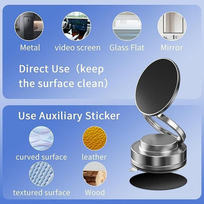 Vacuum Absorption Magnetic Mobile Stand Bracket