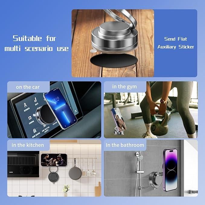 Vacuum Absorption Magnetic Mobile Stand Bracket