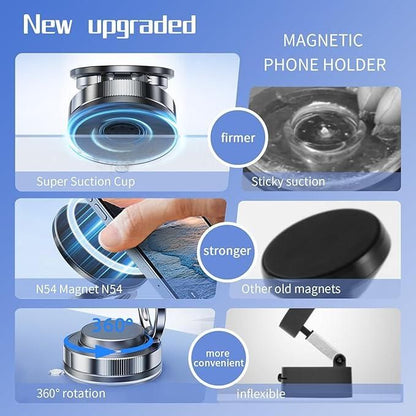 Vacuum Absorption Magnetic Mobile Stand Bracket
