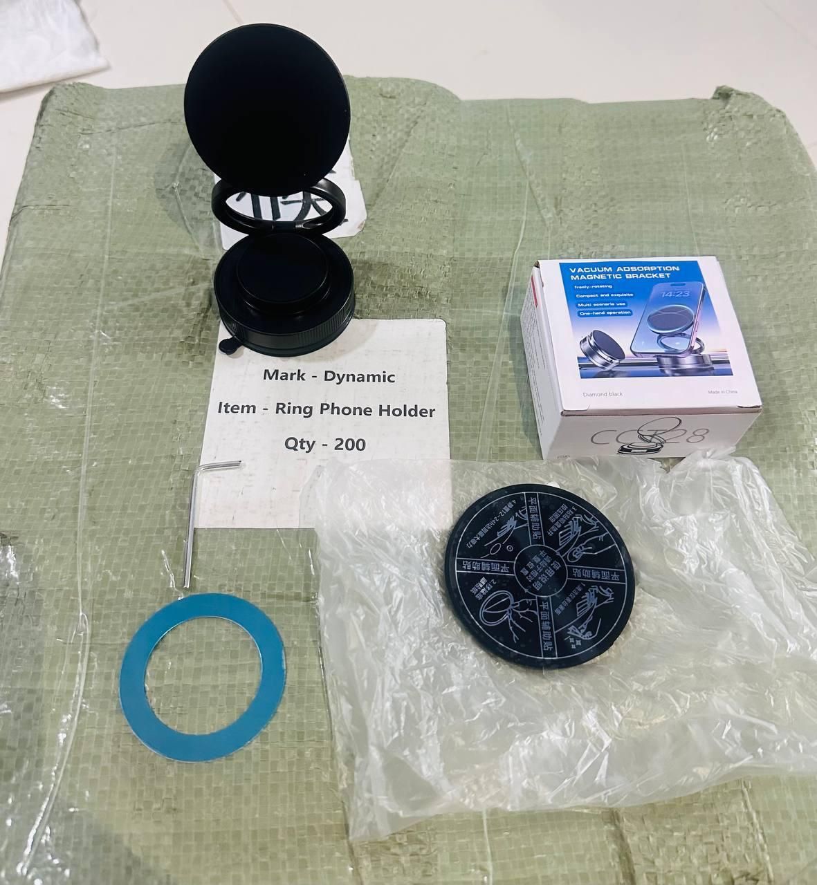 Vacuum Absorption Magnetic Mobile Stand Bracket